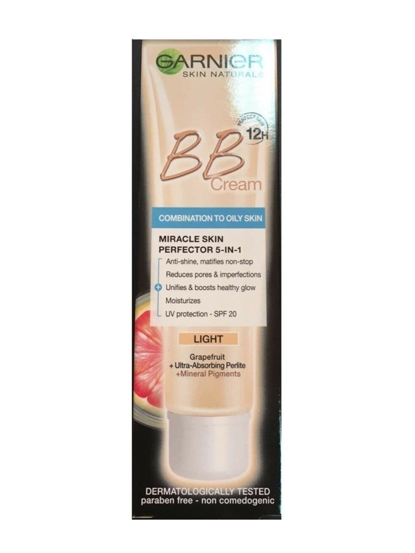 Garnier Skin Naturals Miracle Perfector BB Oil free krema Light